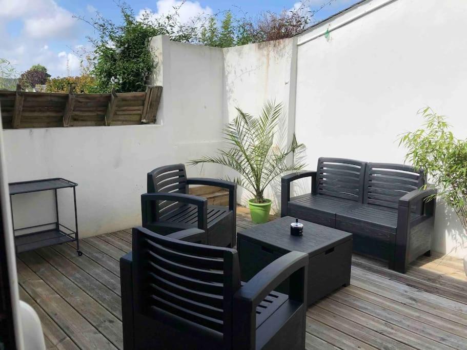 Maison De Ville Conviviale Avec Terrasse Lanester Buitenkant foto